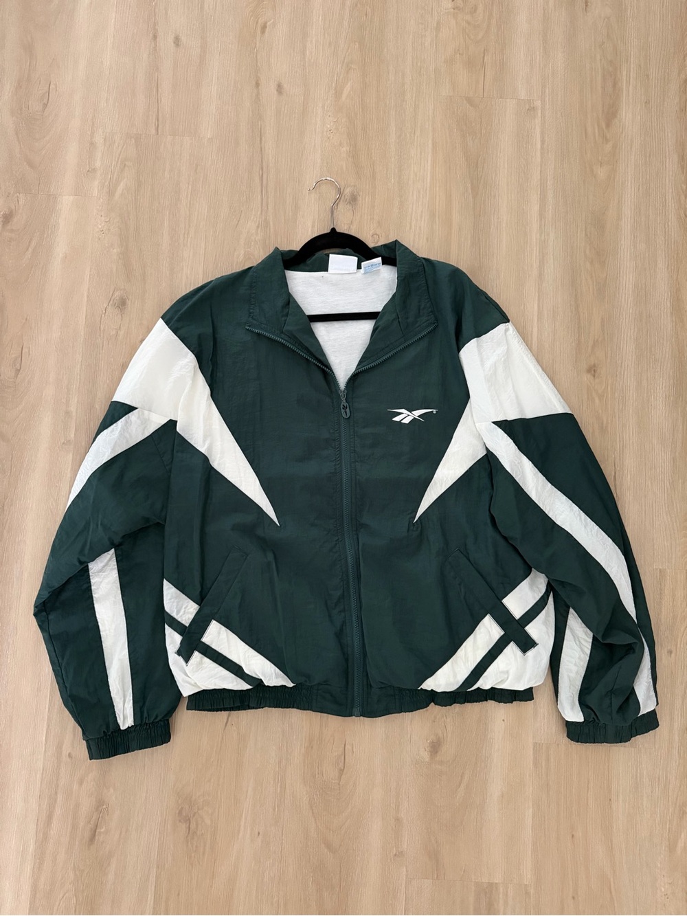 Vintage Reebok Windbreaker Jacket, Size XL